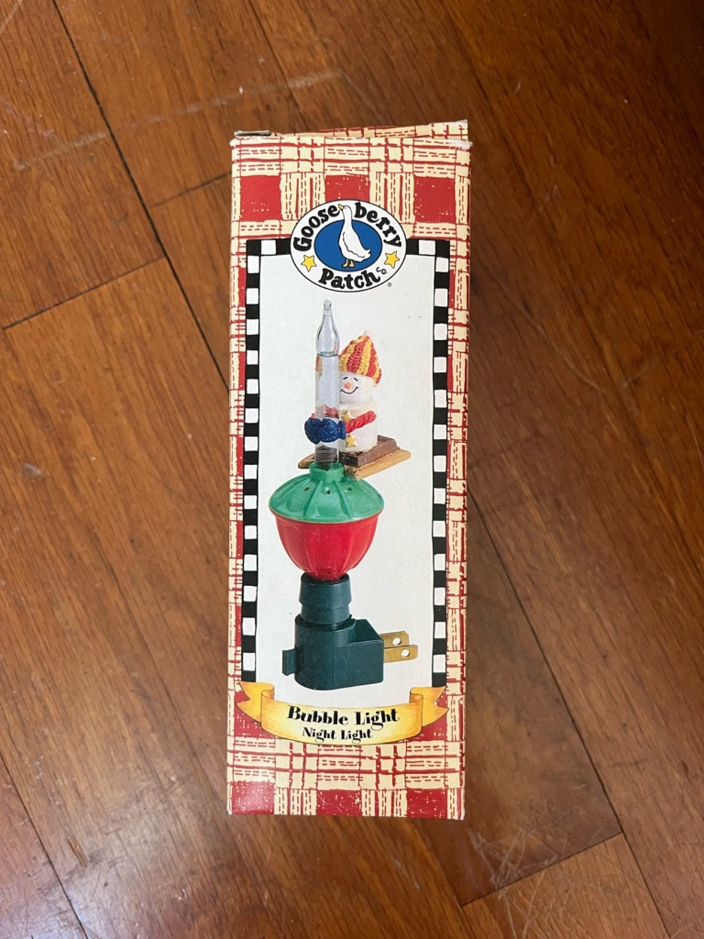 NIB Gooseberry Patch Bubble Light Night Light - Smore